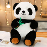 Peluche Panda - Bambou - Royaume Panda