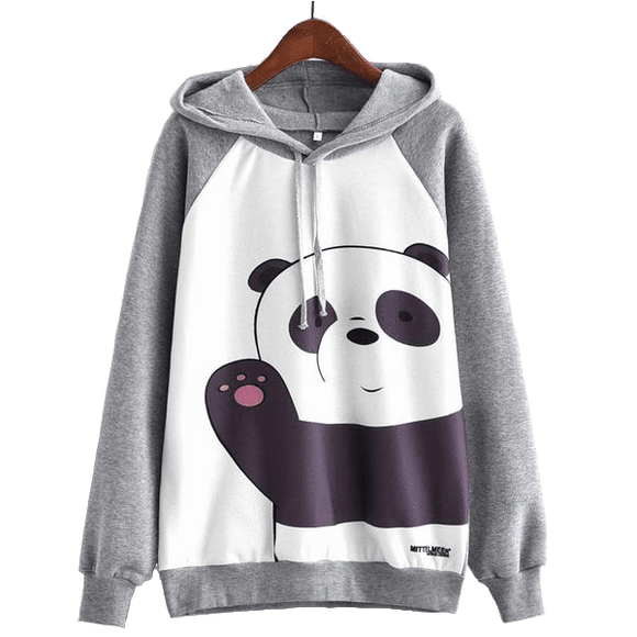 Hoodie Panda Femme <br> Coucou! - Royaume Panda