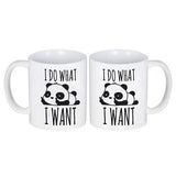 Mug Panda <br> I Do What I Want - Royaume Panda