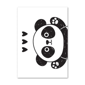 Poster Panda <br> Distribution d'Amour - Royaume Panda
