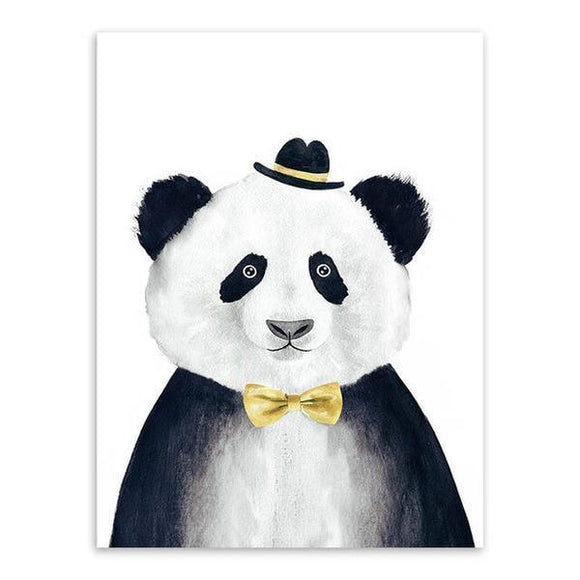 Poster Panda <br> Fantastique - Royaume Panda