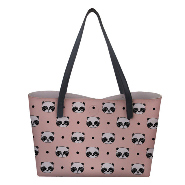 Sac à Main Panda Noir et Blanc – CED'N CO