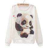 Sweatshirt Panda Femme <br> Bébé Panda - Royaume Panda